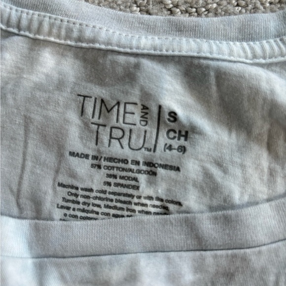 Light gray tie dye tank top - Picture 3 of 3